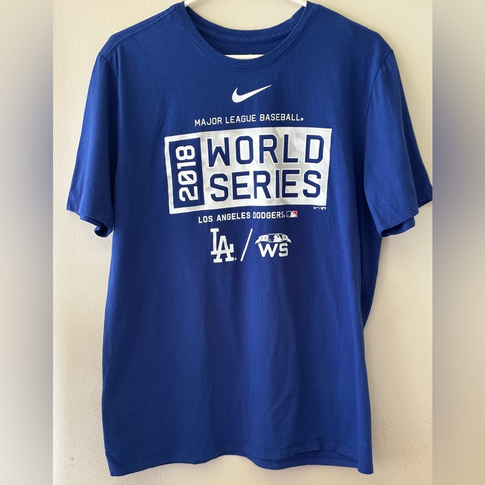 Nike 2018 World Series Los Angeles Dodgers Large T-Shirt